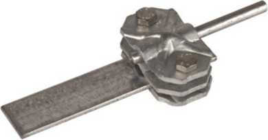 Verbindungs- / Trennklemme St/tZn Rd./Fl. 5-10/30-40 mm 