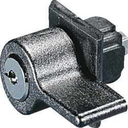 Kunststoff-Handgriff Ausführung B mit Sicherheitszylinder-Einsatz 