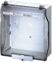 KV-Leergehäuse 182x205x95 mm IP65 KG 9003 O.MPL 