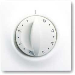 Abdeckung impuls für Zeitschaltuhr 15 Min. alpinweiß glänzend 