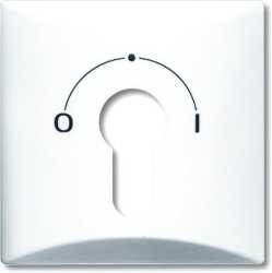 Abdeckung für UP Schlüsselschalter für Einsatz 2733 USL-101 alpinweiß 