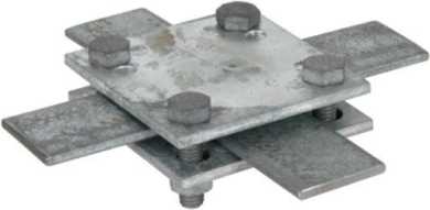Kreuzstück St/tZn Fl./Fl. 30-40/30-40 mm 