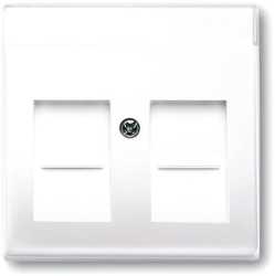 Zentralscheibe für Modular Jack öffnungsschieber und Beschriftungsfeld 