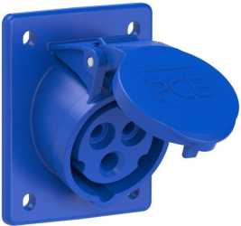 CEE-Anbausteckdose schräg 16A 3p 6h IP44 230V 