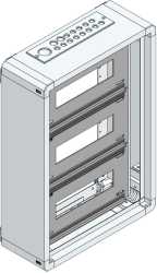 AP-Installations-Flachverteiler Einsatz 3EBS (30TE) 