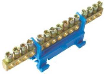 Nullleiterklemmblock 16 mm² 12-polig 651/N12 