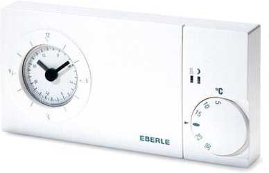 Uhrenthermostat 5-30°C mit TA Ausgang AC 230V 1We pot.frei 16 A 