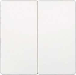 Doppel-Wippe I-System titanweiß für Serien/Doppel-Wechselschalter 