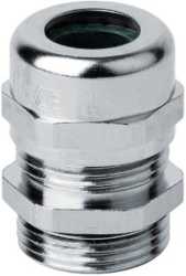 Kabelverschraubung EMV PERFECT PG 21 Messing vernickelt 