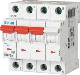 LS-Schutzschalter 4-polig 10kA C-Char 10A 4TE 