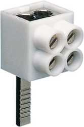 Anschlussklemme 1-polig Stiftanschluss 2 Kabeln 16 mm² KF82A 