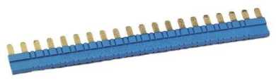 Verb.brücke 20-polig für Fassungen 93.01 / 93.51 blau 36A Serie 93 