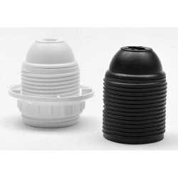 Schraubring zu Lampenfassung 130/04 E27 Kunststoff schwarz 