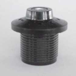 Lampenfassung 2260 N-04 mit Schraubring 130-04 Kunstst. E27 schwarz 