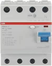 FI-Schutzschalter  40A 4-polig 30mA Typ A 