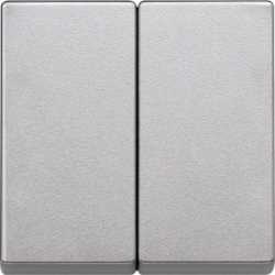 Wippe für Serienschalter aluminium 