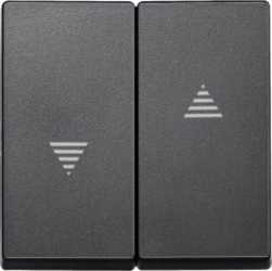 Wippe für Rollladenschalter und -taster anthrazit 