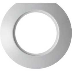 1-fach Endrahmen Serie 1930 - polarweiß/ glänzend 