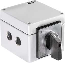 Stern-Dreieckschalter 1 Drehrichtung Alu-Gehäuse IP65 