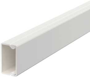 Leitungsführungskanal mit Bodenlochung 15x30 mm reinweiß 