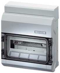 KV-Automatengehäuse 12TE/1 IP54 KV 1512Z 