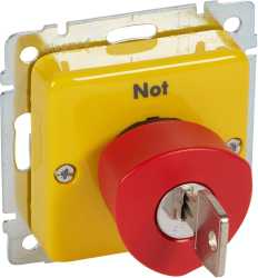 Not-Aus Schlagtaster mit Schloss Creo 