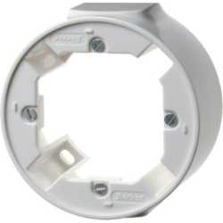 Aufputz-Rahmen 1-fach Serie 1930 polarweiß glänzend 