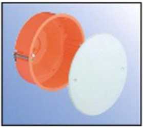 Hohlwand Verbindungsdose Ø 120 mm luftdicht mit Deckel 