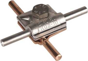 Zweimetall-MV-klemme Kupfer/Aluminium Rd. 8-10 mm 