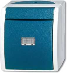 Aufputz Wipptaster mit Beleuchtung 