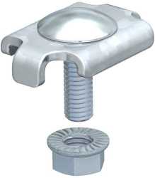 Klemmstück für Gitterrinne St FT 