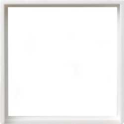 Adapterrahmen 50x50 quadratisch für System 55 reinweiß 