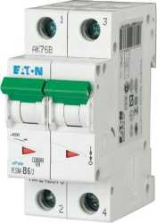 LS-Schutzschalter 2-polig 10kA B-Char 6A 2TE 