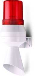 Kleinhupe mit Trichter und Signalleuchte rot 230 V AC 50 Hz 