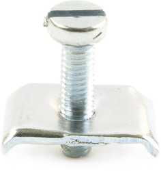 Gleitmutter aus Stahl galvanisch verzinkt inkl. Schraube 