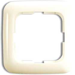 Abdeckrahmen Duro 2000 1-fach cremeweiß 