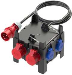 Kunststoff-Mobilverteiler Imst MV 2x16/5 5xSSD 2 m 5G2.5St16/5 H07 S 