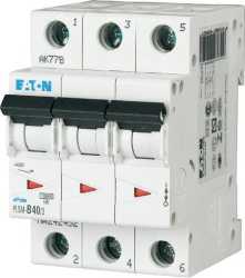 LS-Schutzschalter 3-polig 10kA D-Char 40A 3TE 