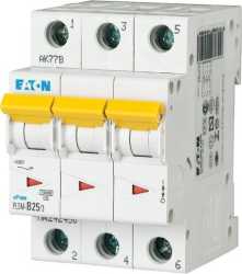 LS-Schutzschalter 3-polig 10kA D-Char 25A 3TE 