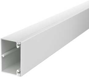Leitungsführungskanal mit Bodenlochung 40x60 mm lichtgrau 