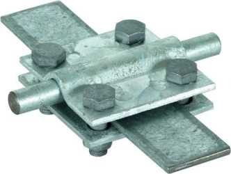 Kreuzstück St/tZn Rd./Fl. 10/40 mm 