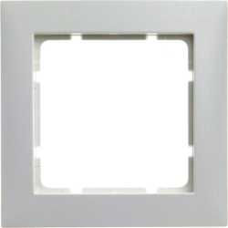 Abdeckrahmen 1-fach S.1 polarweiß / matt 