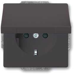 Unterputz Steckdose carat mit Klappdeckel 