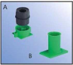 End- und Übergangstülle 1203-28 95x65x70 mm DIN EN Rohr Ø 40 mm 