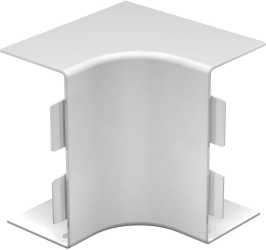 Inneneckhaube 60x130mm PVC reinweiß RAL 9010 