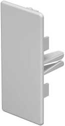 Endstück 40x90mm PVC reinweiß RAL 9010 