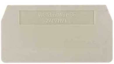 Abschluss- und Zwischenplatte ZAP/TW ZDU 1,5/2AN 