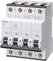 LS-Schutzschalter 4-polig 6kA /15kA B-Char 13A 4TE 