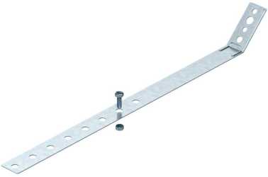 Regenrohrschelle verstellbar 420mm St FS 