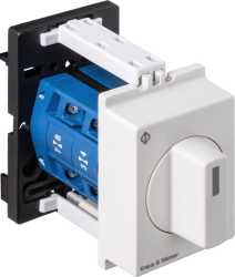 Ausschalter mit Rückzug 0-1 1polig 30° 45mm-Schnappbefestigung 